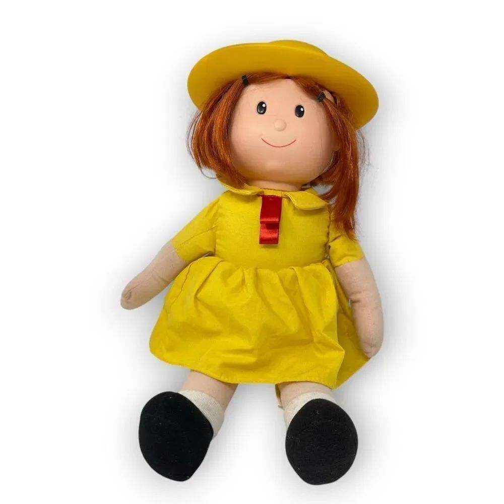Kids Gifts Madeline Talking Doll 16" Plush Tested Working Yellow Vintage 1998